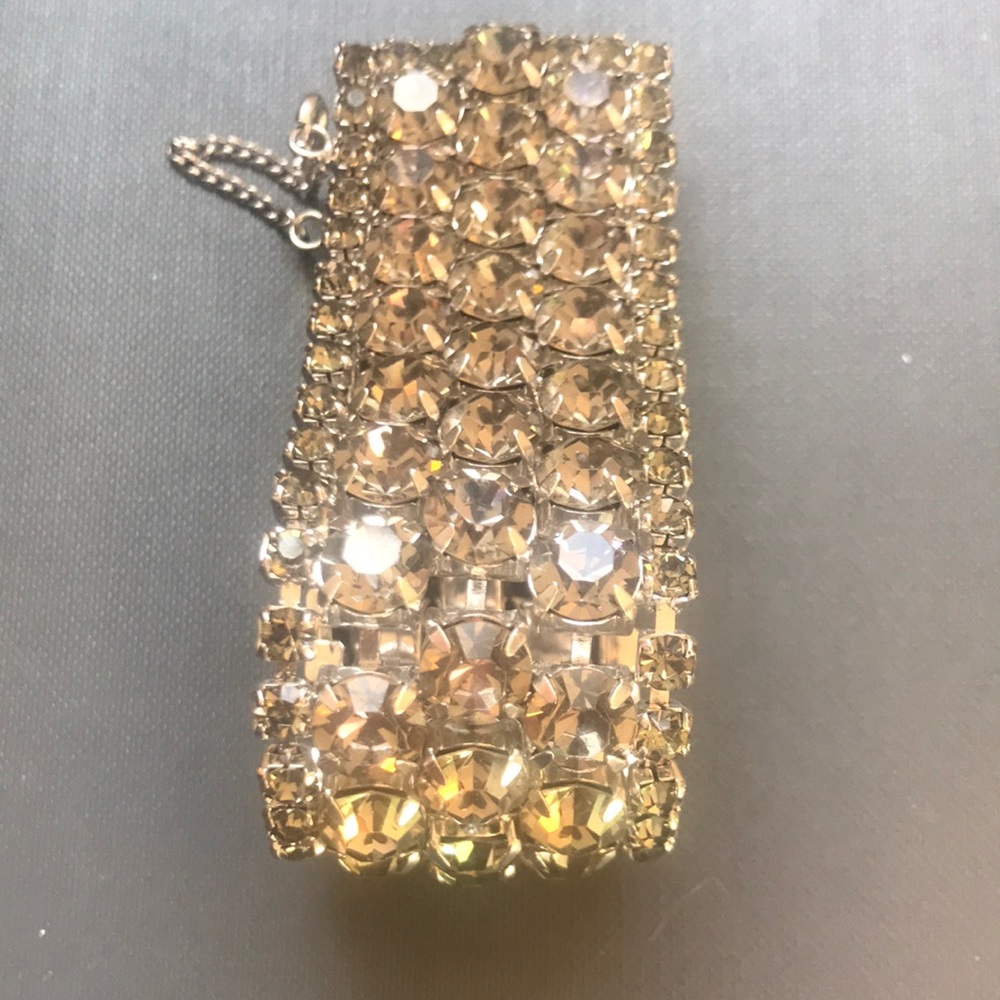 Vintage Hattie Carnegie rhinestone bracelet